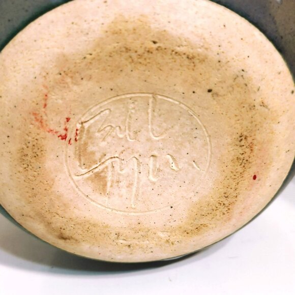 Vintage Handcrafted Lidded Pot Studio Pottery Stoneware by Bill Tyner - Picture 7 of 7